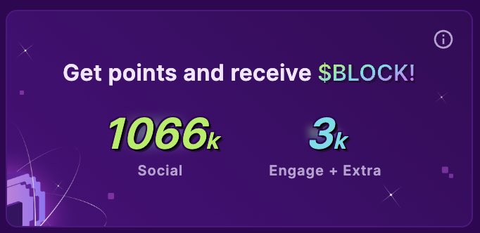 I FINALLY HIT 1M $BLOCK POINTS!

calling all $BLOCK $GMRX farmoors 🧑‍🌾

drop your posts below and i’ll boost you into orbit LFGG 🚀