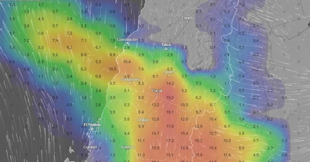 PeriodicoilocaC's tweet photo. 📷 PRECIPITACIONES AFECTARÁN A LA REGIÓN DEL MAULE ESTE 20 DE MARZO
La llegada de un sistema frontal dejará chubascos débiles a moderados durante la jornada de este miércoles 20, se espera que afecte con mayor fuerza al sector sur de la región (Linares, Cauquenes, Parral). https://t.co/JcwrKHLwmL