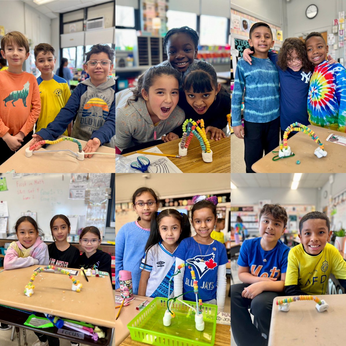 Rainbow 🌈 STEM Challenge! A few marshmallows, some Fruit Loops, and a class of very creative, problem-solving third graders = success! <a href="/WheelerAvenue/">Wheeler Avenue School</a> <a href="/VS13UFSD/">ValleyStream13UFSD</a>