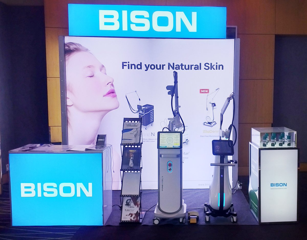 bisonmedical's tweet photo. The 45th KSKCS & KCCS International Conference
대한미용의학회 제45차 국제춘계학술대회
We have successfully completed participation in the conference. 🥰
Thansk for visiting! :)
#KIMES #KIMES2024 #InternationalConference #dualaccento #Firexel #eladerm #accento #KSKCS #KCCS https://t.co/Th30qXE2M4