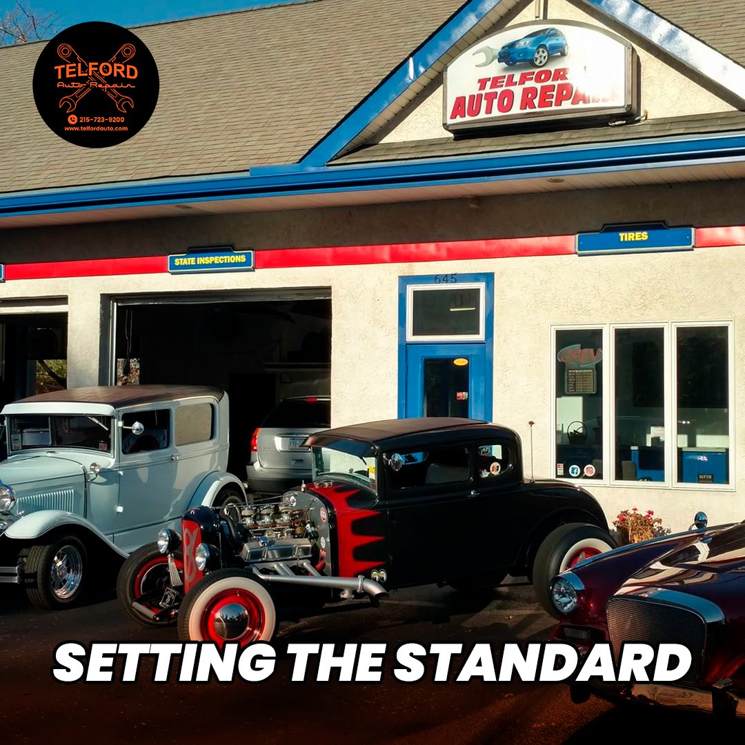 TelfordAuto's tweet photo. We're setting the standard on auto repair for Telford. https://t.co/6SiIxAPriz