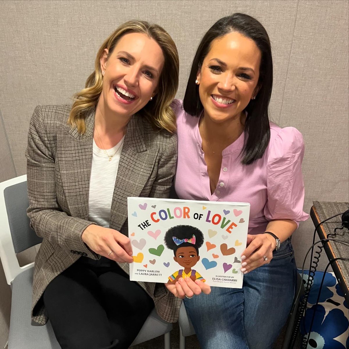 Joy and LOVE! Something special coming your way from me and my dear friend @LauraAJarrett! We can’t wait to share our new book “The Color of Love” with you on May 14th 💜💛💚🩵🩷❤️🧡🤎 Pre-order now! @prhaudio @elisachavarri