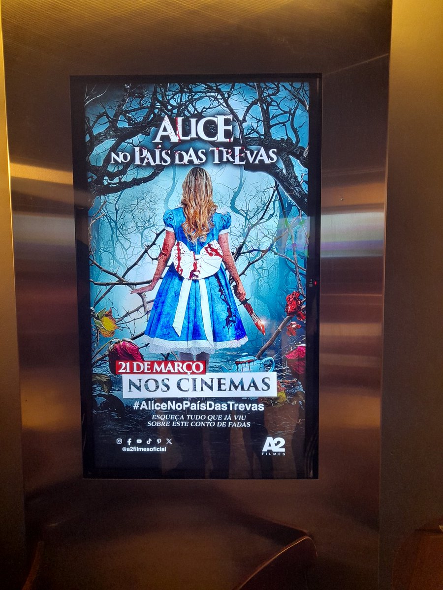 Pré-estreia de hoje. 

#AliceInTerrorland #AliceNoPaísDasTrevas