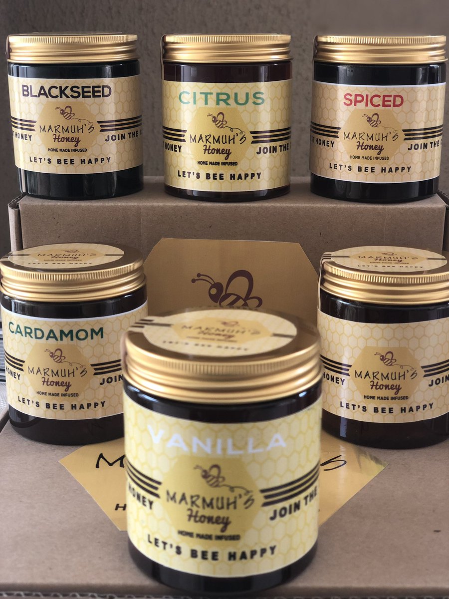 Marmuh__'s tweet photo. We sell a variety of high quality honey, infused with the best spices and herbs. https://t.co/S6I8M7E8y6