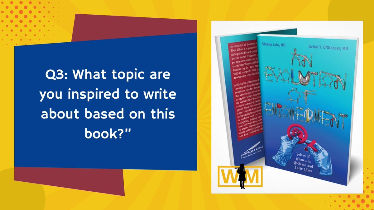 Q3: What topic are you inspired to write about based on this book? #MedBookClub @WimedicineOrg @aoglasser @ShikhaJainMD