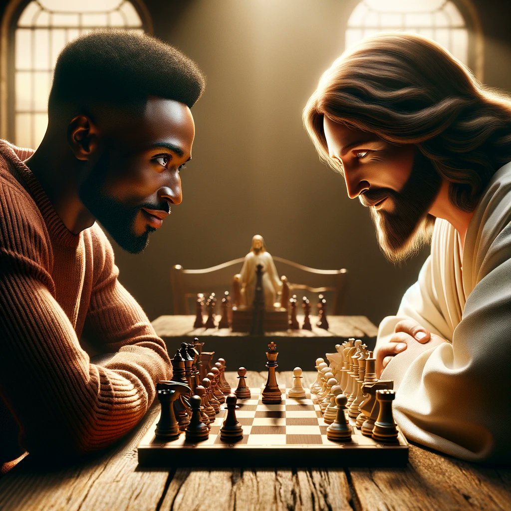 Do you think you can beat jesus in chess?