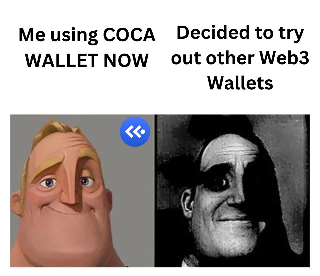 mbre_e's tweet image. Once you begin using @coca_wallet, a subsidiary of @wirexapp, you won't want to use any other #Web3 #Wallet anymore.

#3FA, #Noncustodial Wallet, #MPC, physical and virtual card all with no #KYC. 💪👍