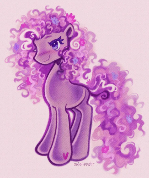 wysteria with curly hair ! 