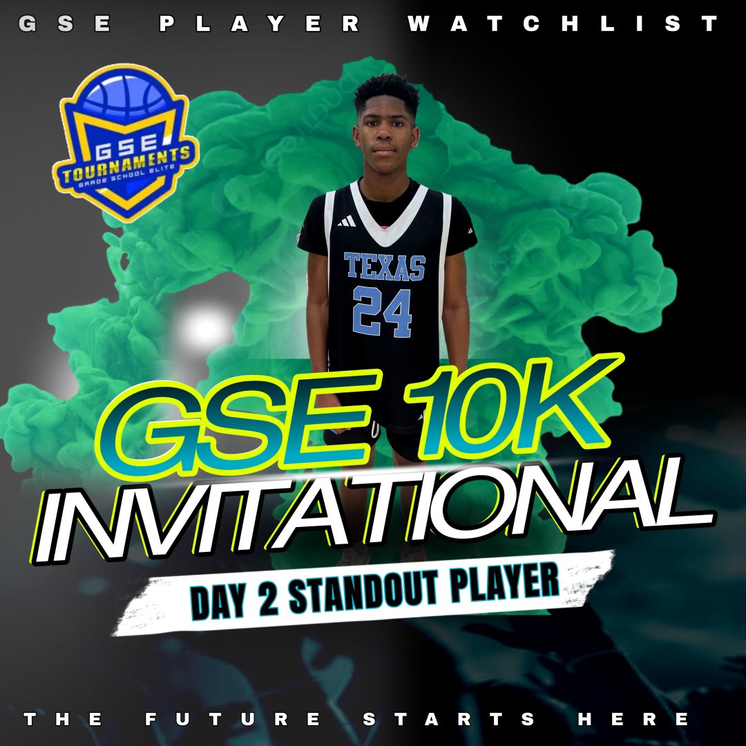 GSE10K Standout Player!
