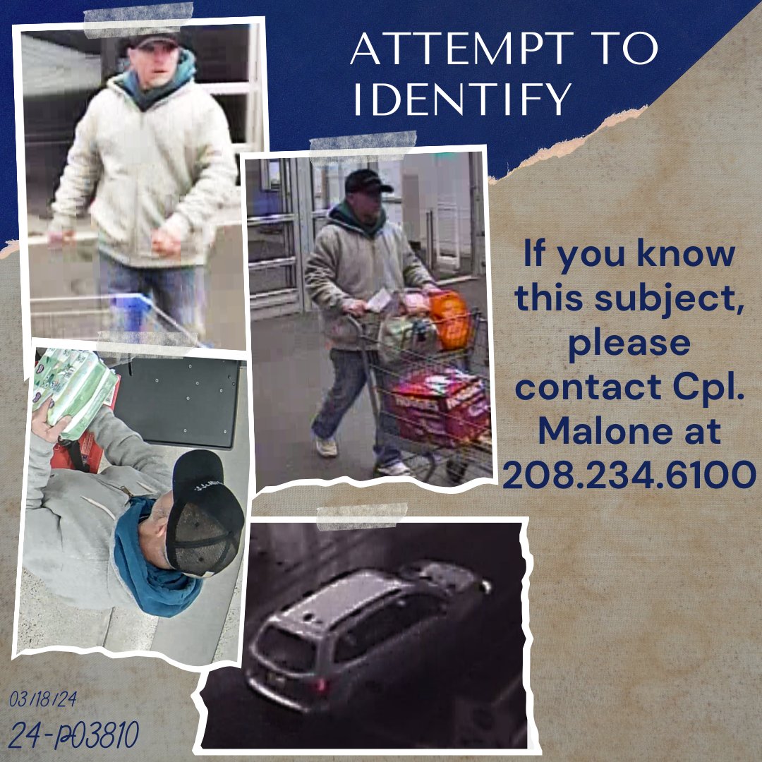 PocatelloPD's tweet photo. Officers are attempting to identify the individuals below regarding active investigations. If you happen to recognize either person or their vehicle we would appreciate some assistance. (208)234-6100.
Thank you! https://t.co/IVWWyyZVR4