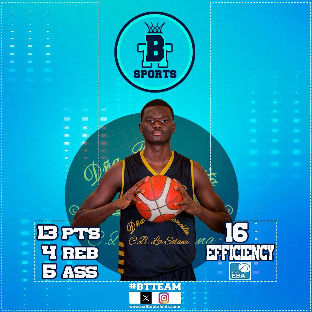 Philippe Correia , <a href="/cblasolana/">Doña Ramoncita CB La Solana</a> , jornada 23 de liga EBA 

💪🏾🔥

#BTTEAM