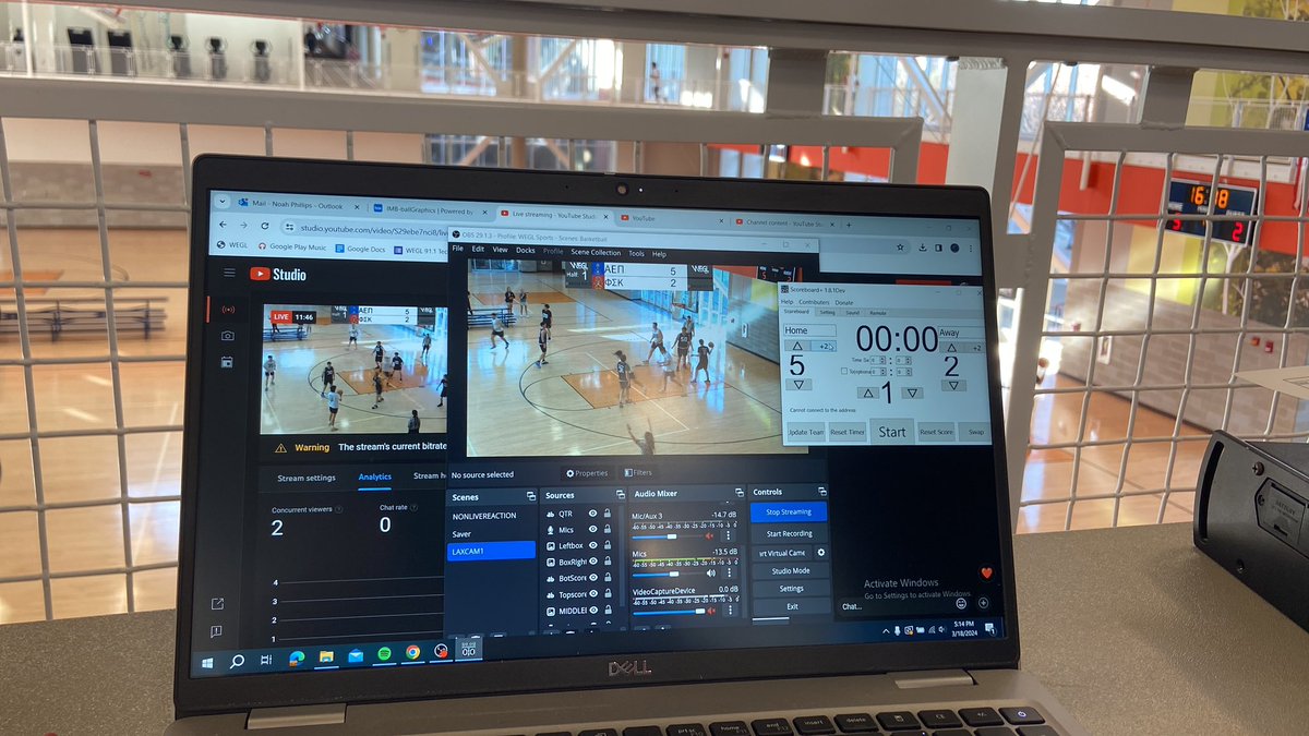 WEGLSports's tweet photo. It’s that time of the year again, IM basketball champ night on @WEGL_AU’s YouTube. https://t.co/FlJdpCC8BZ