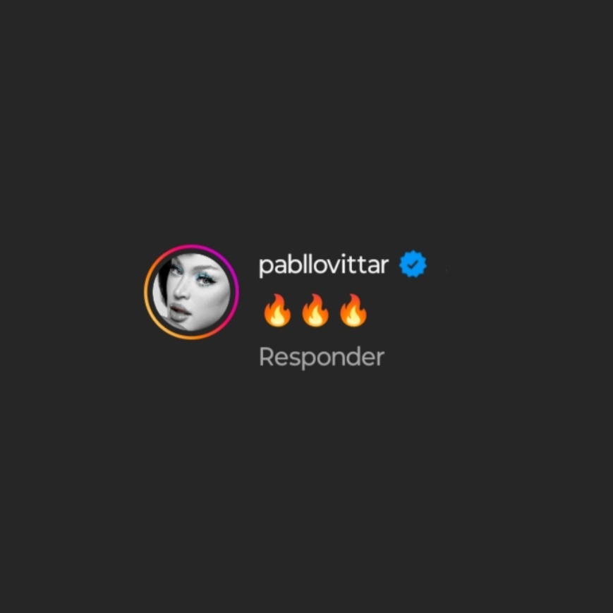 📲 Pabllo Vittar comentou em publicação de Farina, no Instagram.

— O post se trata do teaser do novo single da Nena Fina em parceria com El Alfa, "Dora", que contém um possível spoiler de um futuro trabalho de Fari envolvendo o Brasil. 👀