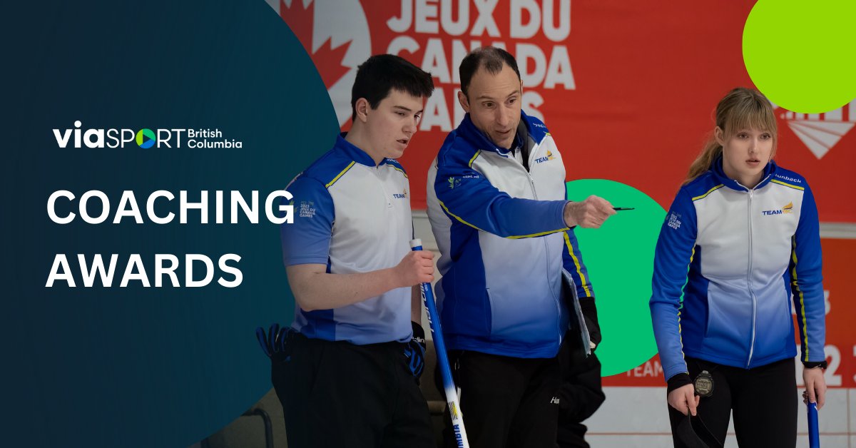 The Coaching Award deadline has been extended to March 24! Nominate a coach who supports other coaches growth or a coach who supports athletes in developing their skills for competitions. Each coach awarded will receive a $500 bursary! Only 7 days left! viasport.ca/news/coaching-….