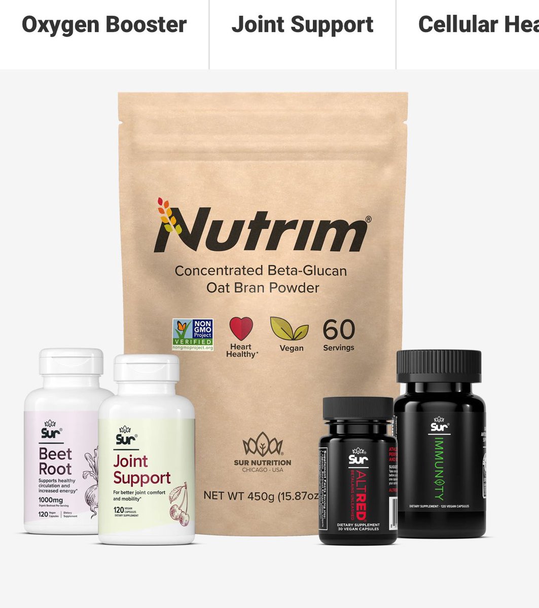 XAVIERJOEYJOE's tweet image. @SurPhyto sur.co anyone who runs need a to be taking #altred I’ve been an ambassador for them
For 2 plus years I all 5 of the products regularly. The joint support is a game changer . Dm for promo codes. I will
Look it up after this post and add it anyway