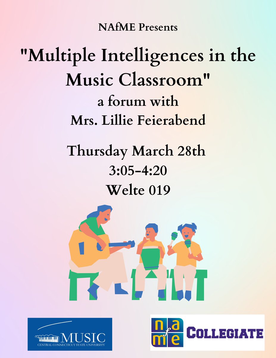 Our NAfME chapter is hosting some amazing forums this week and next! #ccsumusic #musiceducation #nafme #nafmecollegiate #nafmechapter #cmea