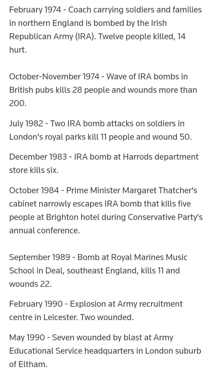 RacistPuritan's tweet photo. "Poor Irish" talk in support of Irish Nationalism is pathetic especially from Anglos.
"British Nationalists" sympathising with those who were blowing up English children only a few decades ago and still refuse to even acknowledge that Britain is a sovereign nation.
#junkless https://t.co/LwFYhbbq1K
