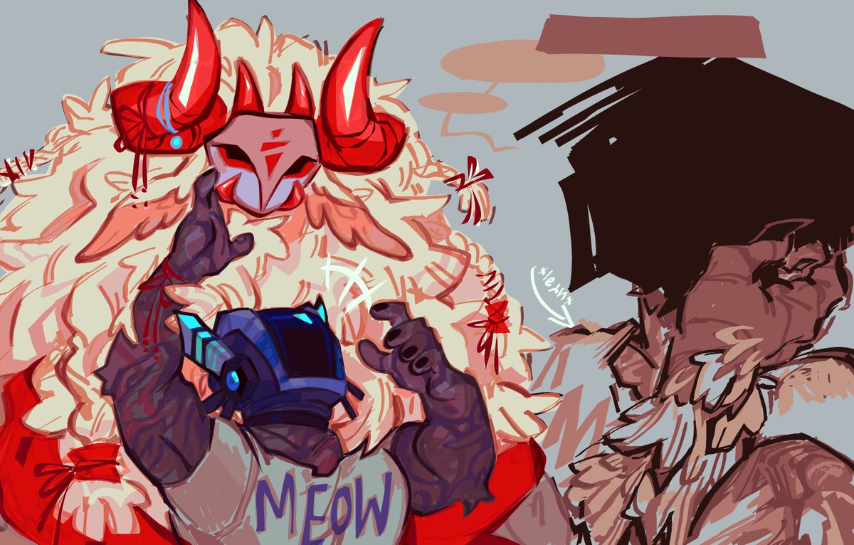 time_woods's tweet photo. doodle of these 2
 #phighting #phightingart https://t.co/jmCpUEvcvZ