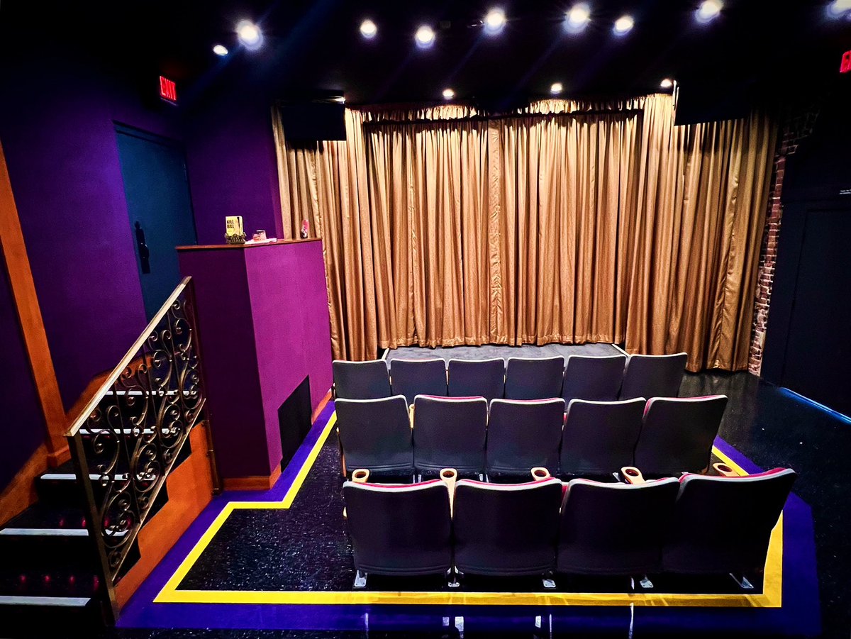 Welcome to the Video Archives Cinema Club! Located inside The Vista Theater, the Cinema Club is an intimate 20-seat micro-cinema which will offer a full calendar of monthly screenings on 16mm and VHS programmed exclusively by Quentin Tarantino. We’ll be seeing you soon!