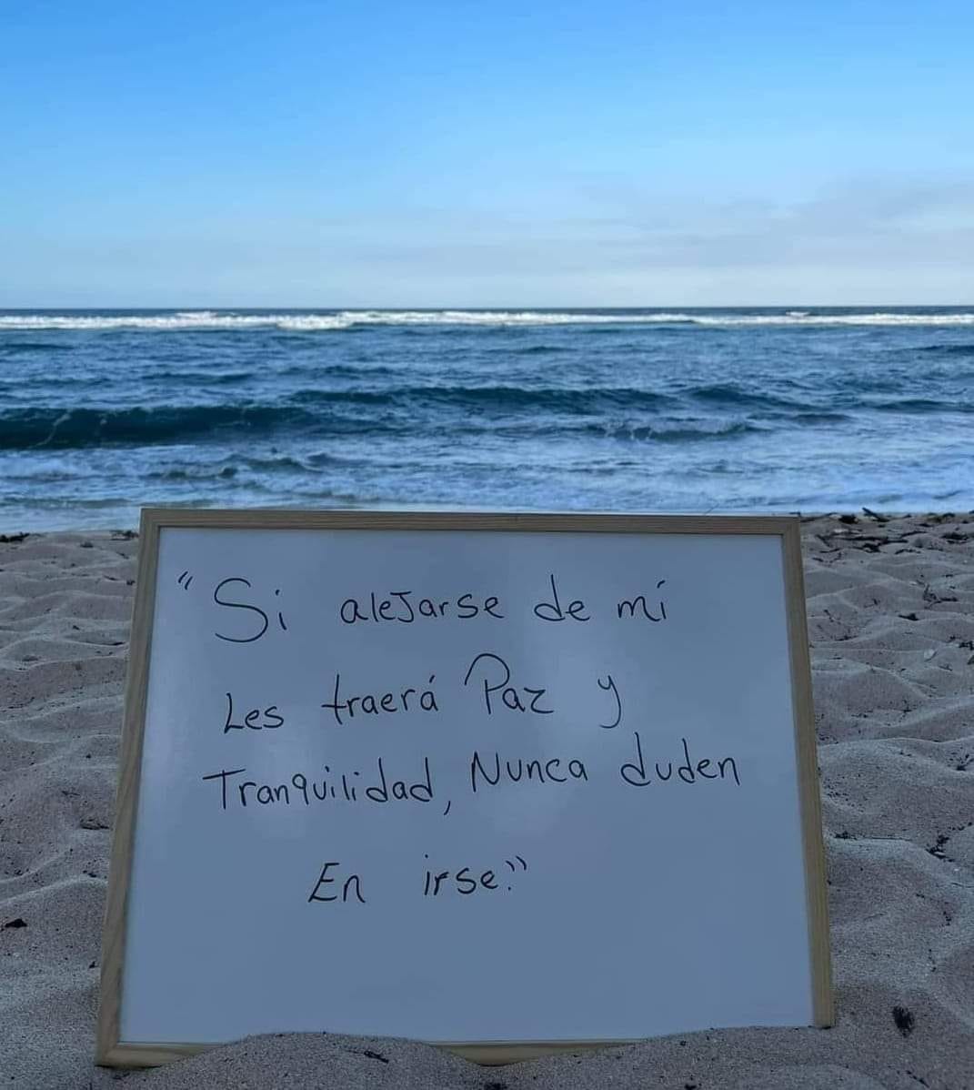 ✨✨✨MOOD:
                       Nunca duden en irse.