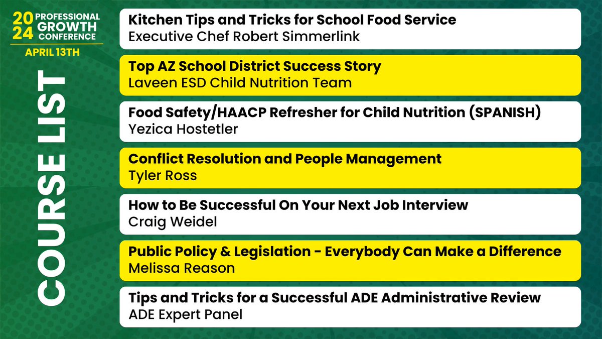 Exciting news – registration for the 2024 Professional Growth Conference (PGC) is now open!

For more information &amp; to register: snaaz.org 

Looking forward to seeing you there!