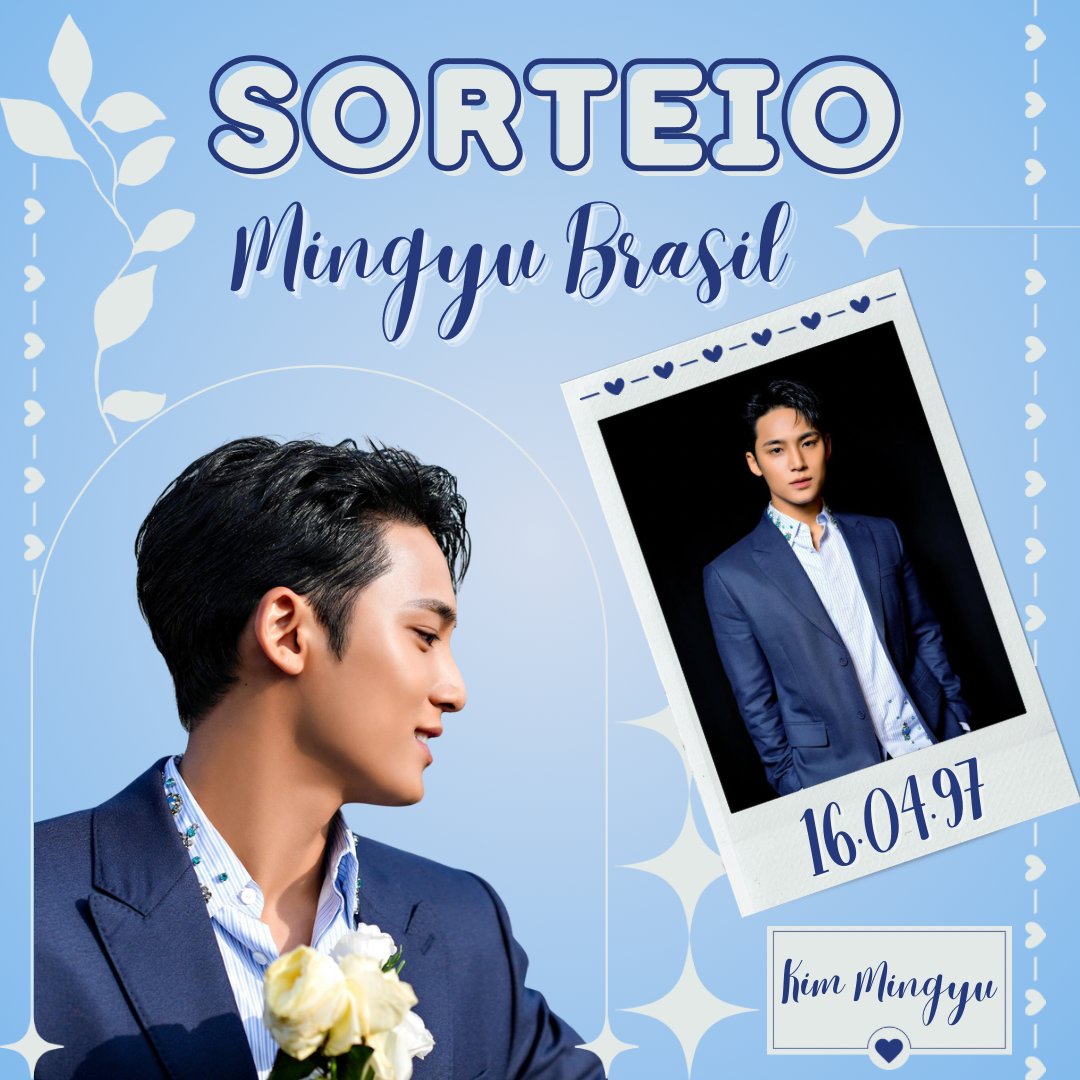 BrasilMingyu's tweet photo. [🚨] SORTEIO 🎂✨️

Em comemoração ao aniversário do Mingyu, estaremos fazendo o sorteio do álbum Seventeen Heaven versão carat  (random) + kit fanmade

Para participar leiam atentamente as regras no banner :

#MINGYU #민규 #SEVENTEEN @pledis_17 https://t.co/1D1KbHCvmO