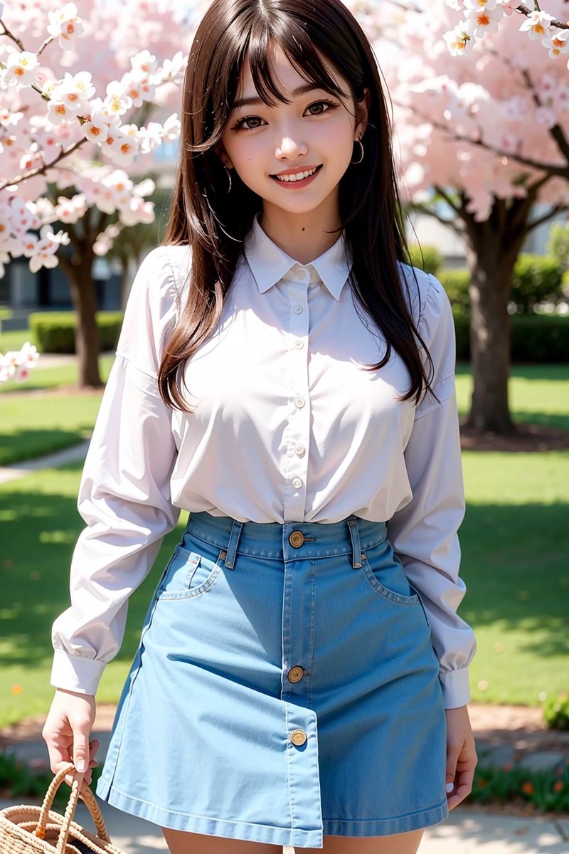 おはようございます☀！
今日もよろしくお願いします！

東京は明日が桜の開花予想ですね🌸
祝日ですしお花見に出かけたいな🥰

#いいねした人全員フォローする 
#今日の積み上げ 
#AIイラスト #AI美女リアル 
#フォロバ100怪しい垢以外