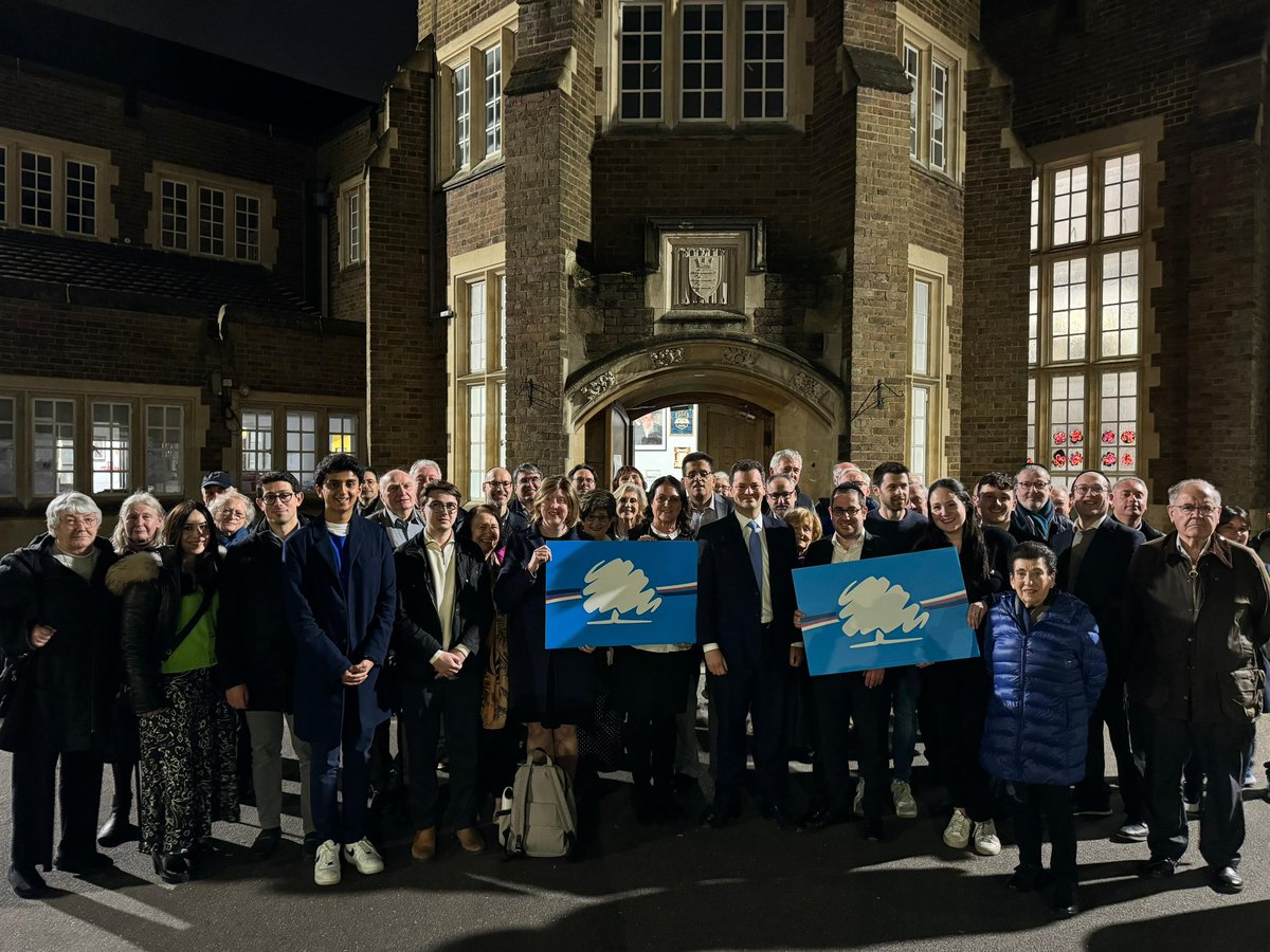 It’s an honour.

@Finchleytories, let’s go!

#ToryCanvass