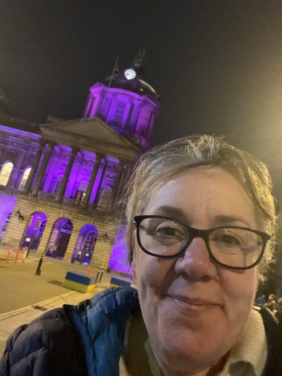 #CEADay24 zero
tolerance to adults developing inappropriate
relationships with children, or children
exploiting and abusing their peers
Think, spot and speak out 🤩🌈
Liverpool Town hall lit up to raise awareness