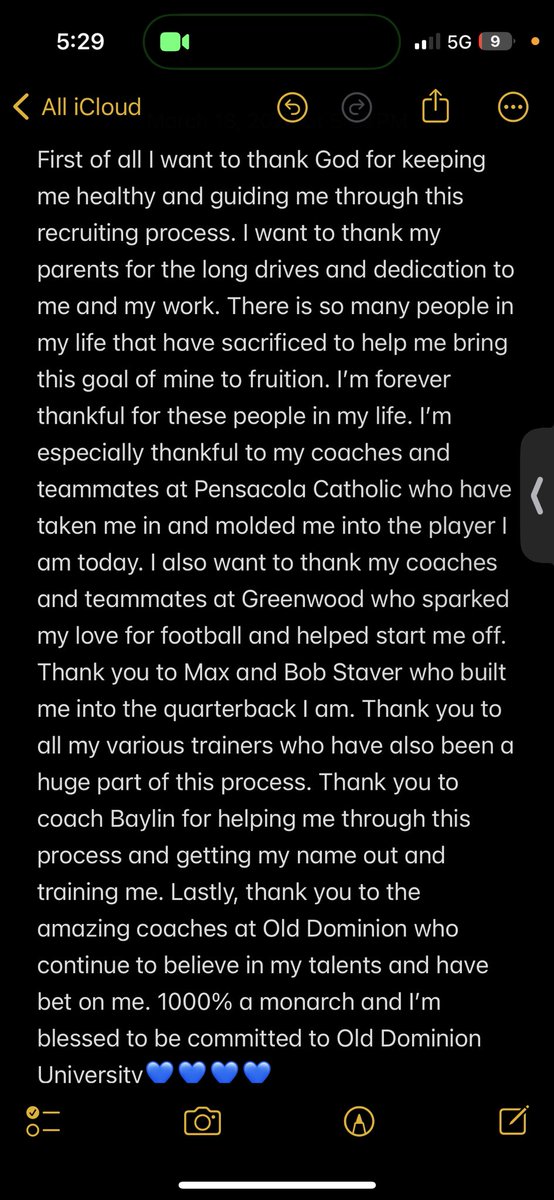 Ryan Huff (@ryanhuff2025qb) on Twitter photo Committed💙💙 Blessed to be a Monarch!! Thank you God!! <a href="/ccrusadersfball/">Pensacola Catholic Football</a> <a href="/CoachDeckODU/">Kevin Decker</a> <a href="/RickyRahne/">Ricky Rahne</a> <a href="/ODUFootball/">ODU Football</a> <a href="/VisionQb/">QB Vision</a> <a href="/MohrRecruiting/">Brian Mohr</a> <a href="/MacCorleone74/">Rion (Ree-un) Young</a> <a href="/baylintrujillo/">Baylin Trujillo</a> <a href="/1ghsfootball/">GHS Football</a> <a href="/JeremyO_Johnson/">Jeremy Johnson</a> <a href="/TomLoy247/">Tom Loy</a> <a href="/ChadSimmons_/">ChadSimmons</a> Committed💙💙 Blessed to be a Monarch!! Thank you God!! <a href="/ccrusadersfball/">Pensacola Catholic Football</a> <a href="/CoachDeckODU/">Kevin Decker</a> <a href="/RickyRahne/">Ricky Rahne</a> <a href="/ODUFootball/">ODU Football</a> <a href="/VisionQb/">QB Vision</a> <a href="/MohrRecruiting/">Brian Mohr</a> <a href="/MacCorleone74/">Rion (Ree-un) Young</a> <a href="/baylintrujillo/">Baylin Trujillo</a> <a href="/1ghsfootball/">GHS Football</a> <a href="/JeremyO_Johnson/">Jeremy Johnson</a> <a href="/TomLoy247/">Tom Loy</a> <a href="/ChadSimmons_/">ChadSimmons</a>