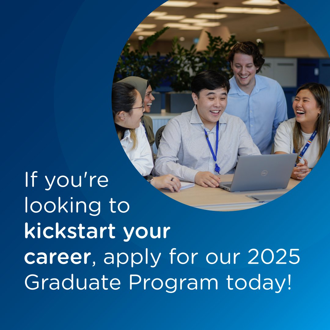 NBN_Australia's tweet photo. Don't miss out on the exciting opportunities offered by our Graduate Program. Apply now to take your career to the next level 👉 https://t.co/0sgGi7eH5d

#Teamnbn #GradProgram #CareerGrowth https://t.co/HdEJxKExsL