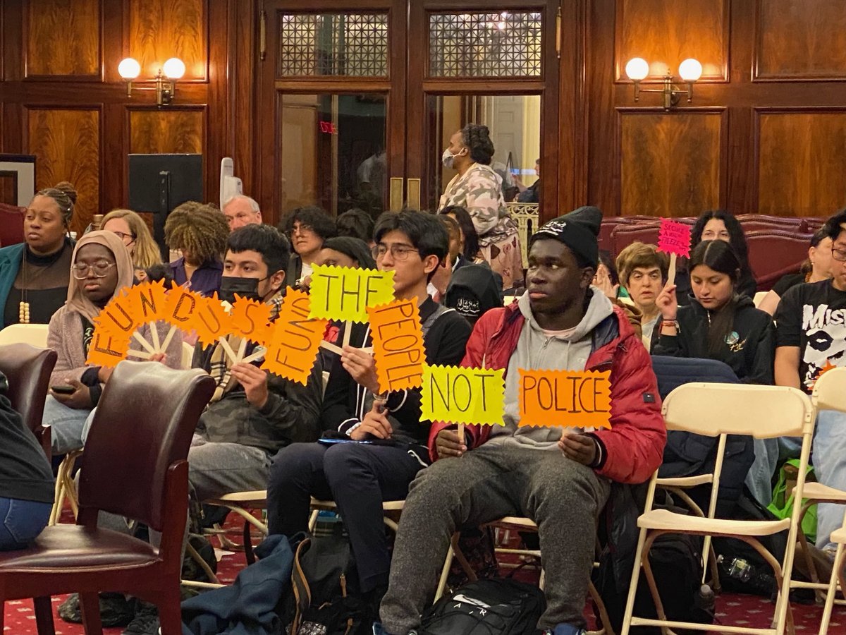 NOW: Our youth leader Dhaliem is testifying in front of the @NYCCouncil's hearing on the proposed education budget: 'I’m a junior at a high school and I’m a leader w/ @UYC_YouthPower. I came to New York City about a year and a half ago from Ecuador. When I arrived my teachers…