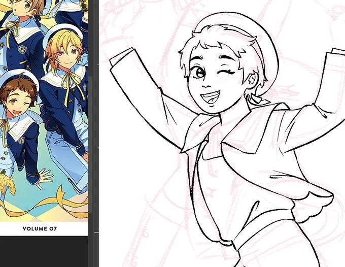 only I would last minute make enstars prints for sakuracon 