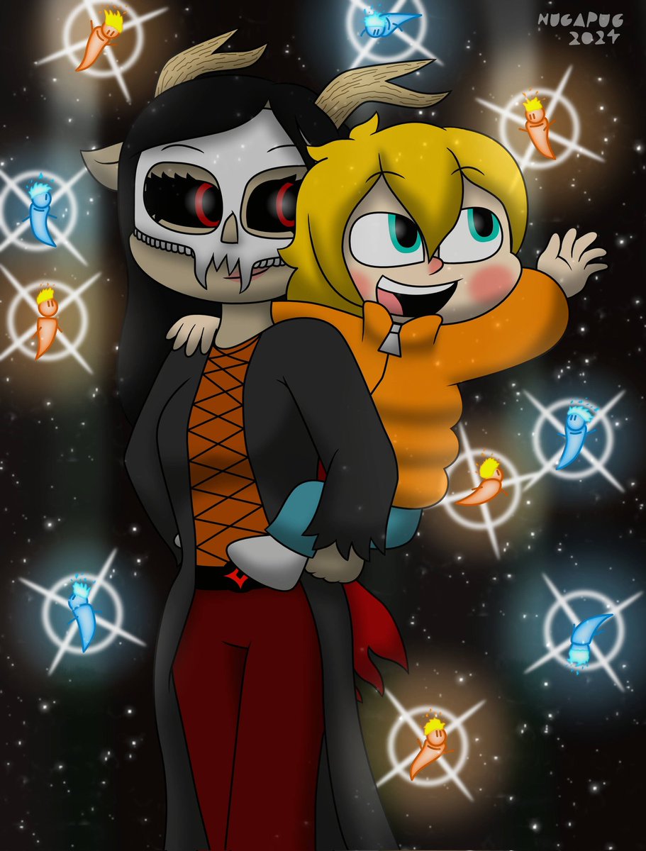 nugapug's tweet photo. Just made some fanart of Narcia and Hammy from Deadlife Spirit of the woods by @ShoobaQ
If you wanna see the webcomic series, give it a look. It's adorable!
#deadlife #fanart #comic #DigitalArtist #digitalart https://t.co/3Vy0dO3QAR