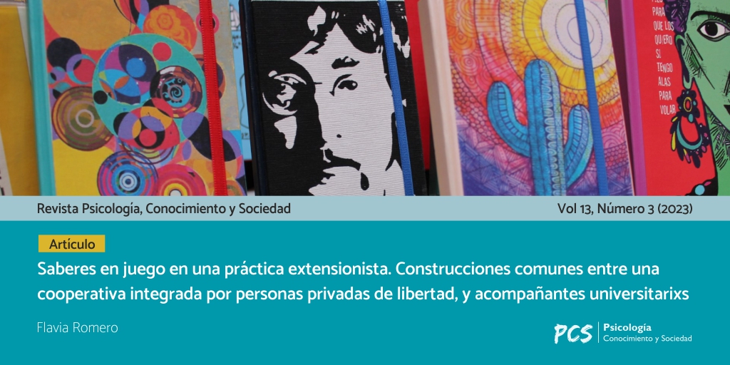 Revista Psicología, Conocimiento y Sociedad tweet media