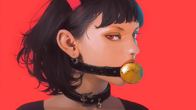 Figuring out the ball-gag in #midjourney was a fun work around I plan to exploit further. The replay<a href="/tag/midjourney"class="tags">#midjourney</a><a href="/tag/bdsm"class="tags"><span>#bdsm</span></a><a href="/tag/aiart"class="tags"><span>#aiart</span></a><a href="/tag/nijijourney"class="tags"><span>#nijijourney</span></a>