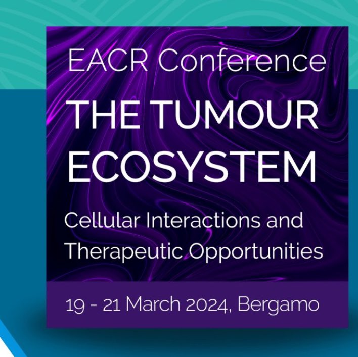 Excited to chair and open tomorrow the EACR conference on the tumor ecosystem in Bergamo 🇮🇹🍷 With a stellar list of speakers to discuss everything #TME! @EACRnews @Johanna_A_Joyce @LeilaAkkari1 @eriksahailab @shouval @JAguirreGhiso @deVisserKarin @ZanivanLab and many more!!