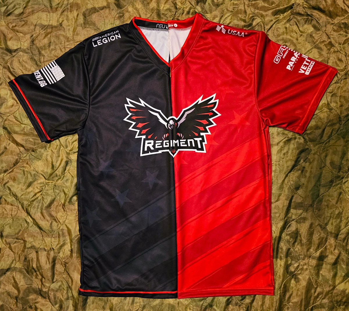 Thank you, @regimentgg, for the 2 jerseys from the photography contest. 

#instagood #instalike #follow #creative #creativephotography #red  #veteranphotographer #share #florida #veteran #black #veteranowned #combatveteran  #photographer #photography
#redandblack #gaming