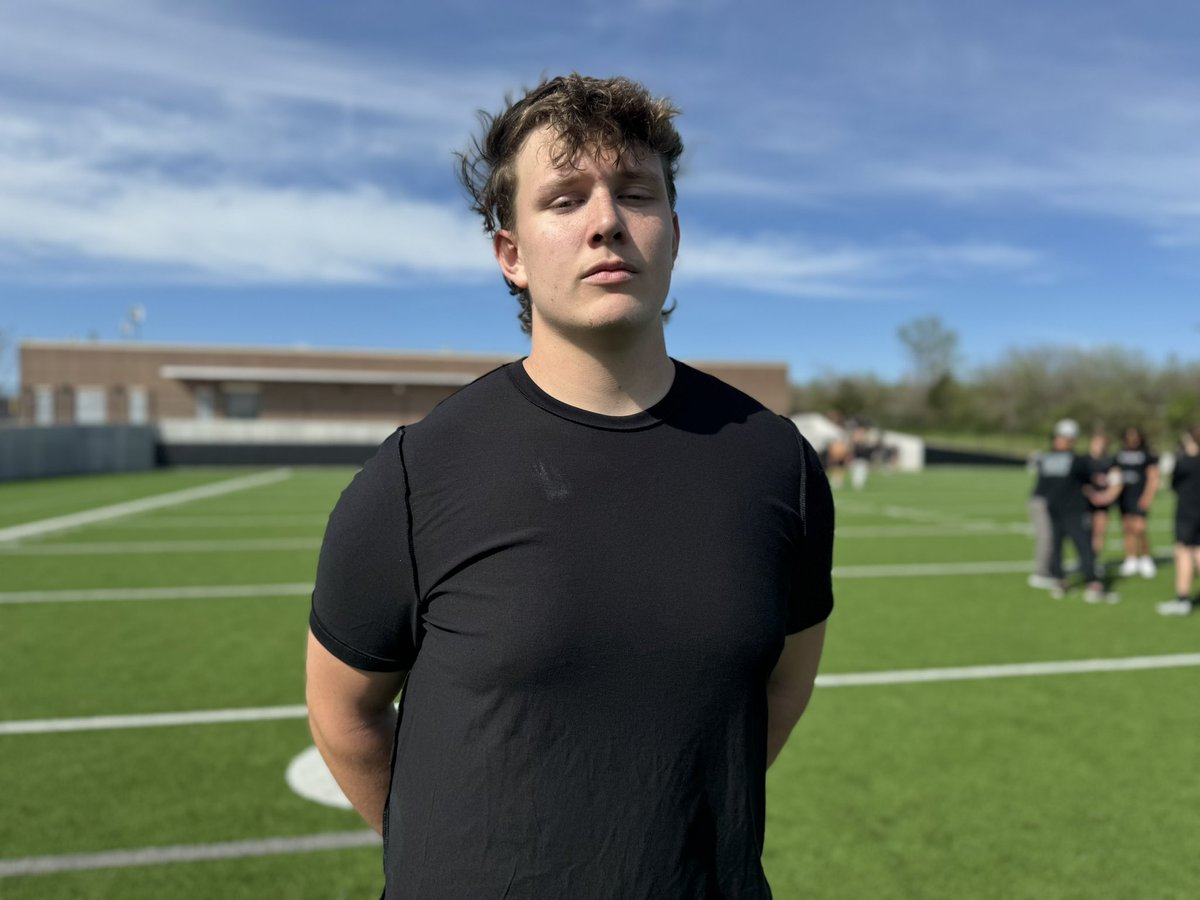 Denton Guyer 2025 OL Vance Adams 6-5, and checked in at 290 today. 2nd team all district in 2023 and has been putting in work this offseason @VanceAdams18 | @DentonGuyer_FB | @ReedHeim | @mike_gallegos16