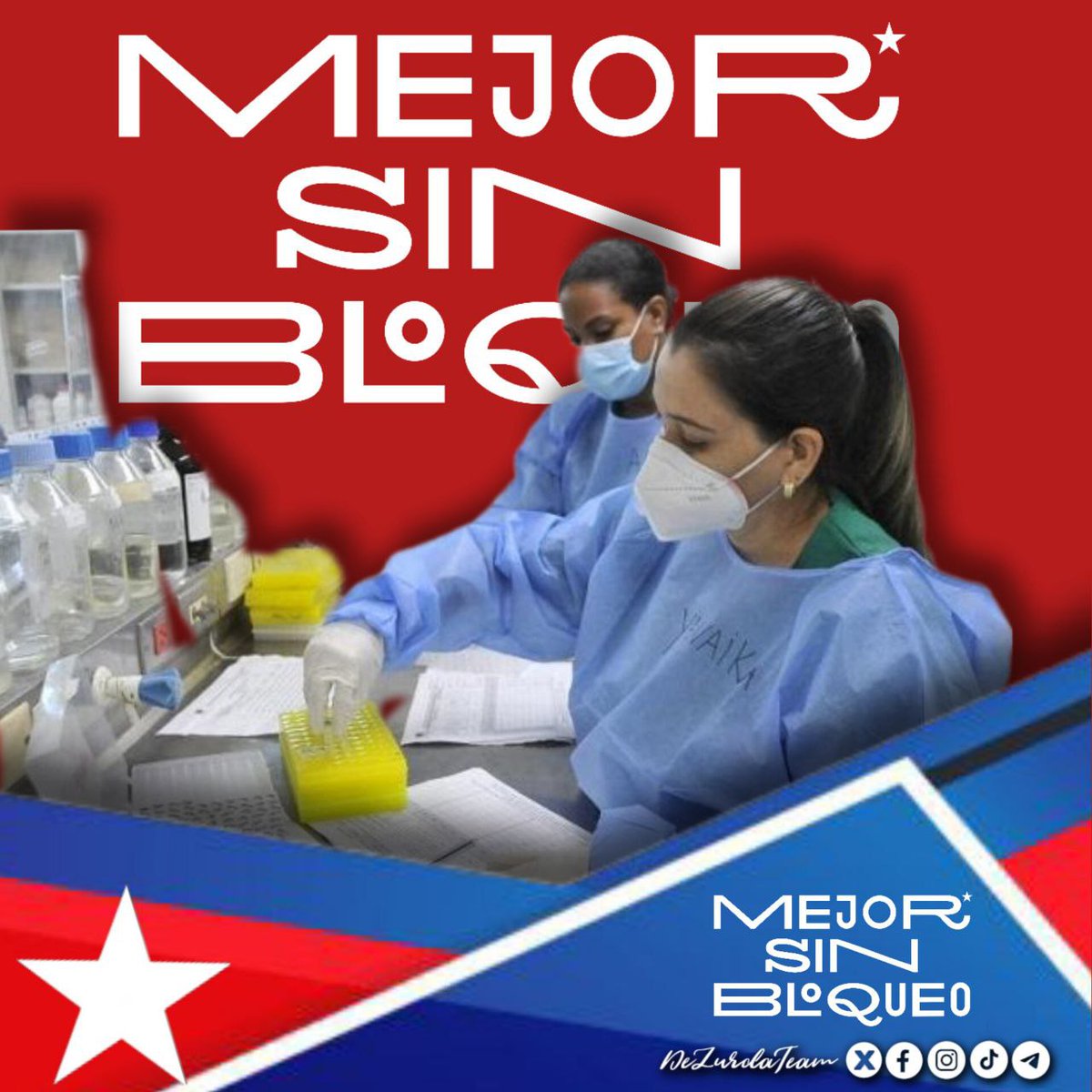 Juntos seguiremos trabajando por #CubaEnPaz #JuntosSomosMásFuertes #MejorSinBloqueo