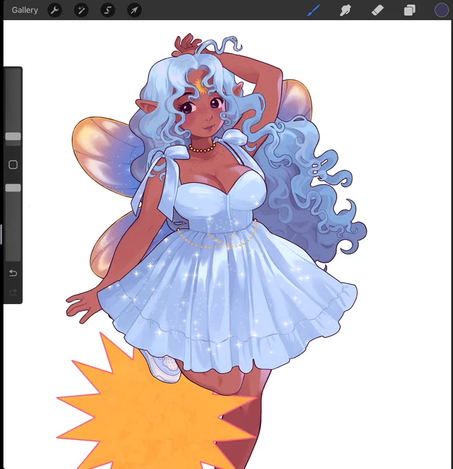 She was a fairy  