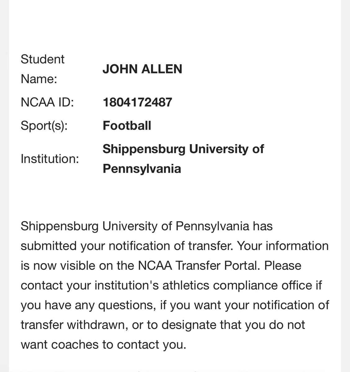 6"1
185
3 year starter
4.45 forty