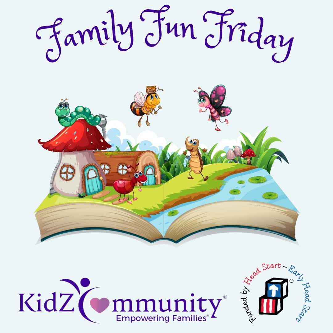 This #FamilyFunFriday let's read together 💜 Reading allows families to connect, it is a great way to spend time together and slow down after a hectic day. What is your favorite book to read to your child?

#HeadStart #EarlyHeadStart #EarlyLearning #EmpoweringFamilies