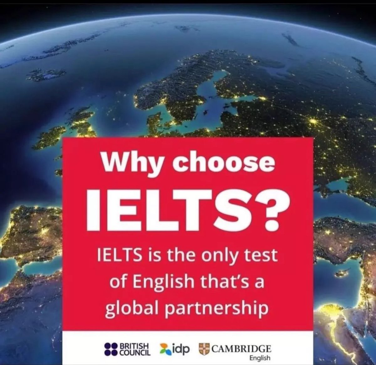 الايلتس هو المعيار العالمي الأول لدخول و الجامعات الخاصة والحكومية.📂

🔹يساعدك في إكمال الدراسات العليا🏴󐁧󐁢󐁥󐁮󐁧󐁿

🔹مقياس لتحديد مستواك في اللغة.📰

يساعد في عملية التوظيف والترق في الشغل
🔹الشرط الأول للهجرة✈️
نقدم لك شهادة #أيلتس بالدرجة التي تطلبها أو تناسب مستواك بسهوله