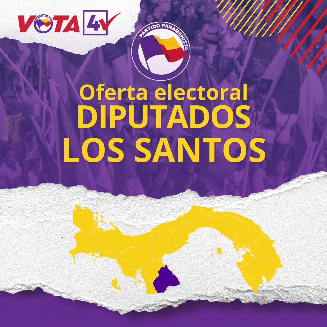 panamenistas's tweet photo. #LosSantos es una provincia pionera en el movimiento independentista y han sido siempre unidos para defender nuestra soberanía. Seguimos juntos con el objetivo de defender el futuro y el presente de Panamá.
#LoBuenoViene #Vota4 #Romulo #Blandon https://t.co/rZyLrdZpXw