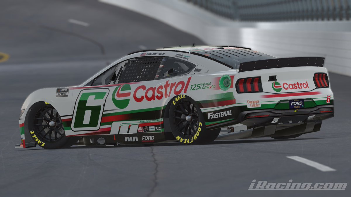 Brad @keselowski 2024 Castrol 125 Years Forward is now available on @tradingpaints! Number: tradingpaints.com/showroom/view/… No Number: tradingpaints.com/showroom/view/…