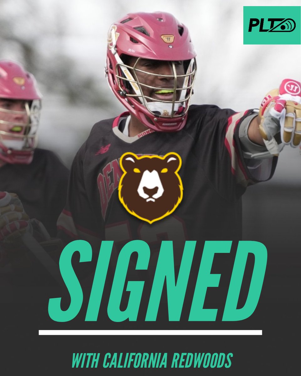 Malik Sparrow is signing a 2-year deal with @PLLRedwoods. California adds the former Denver University LSM in free agency.