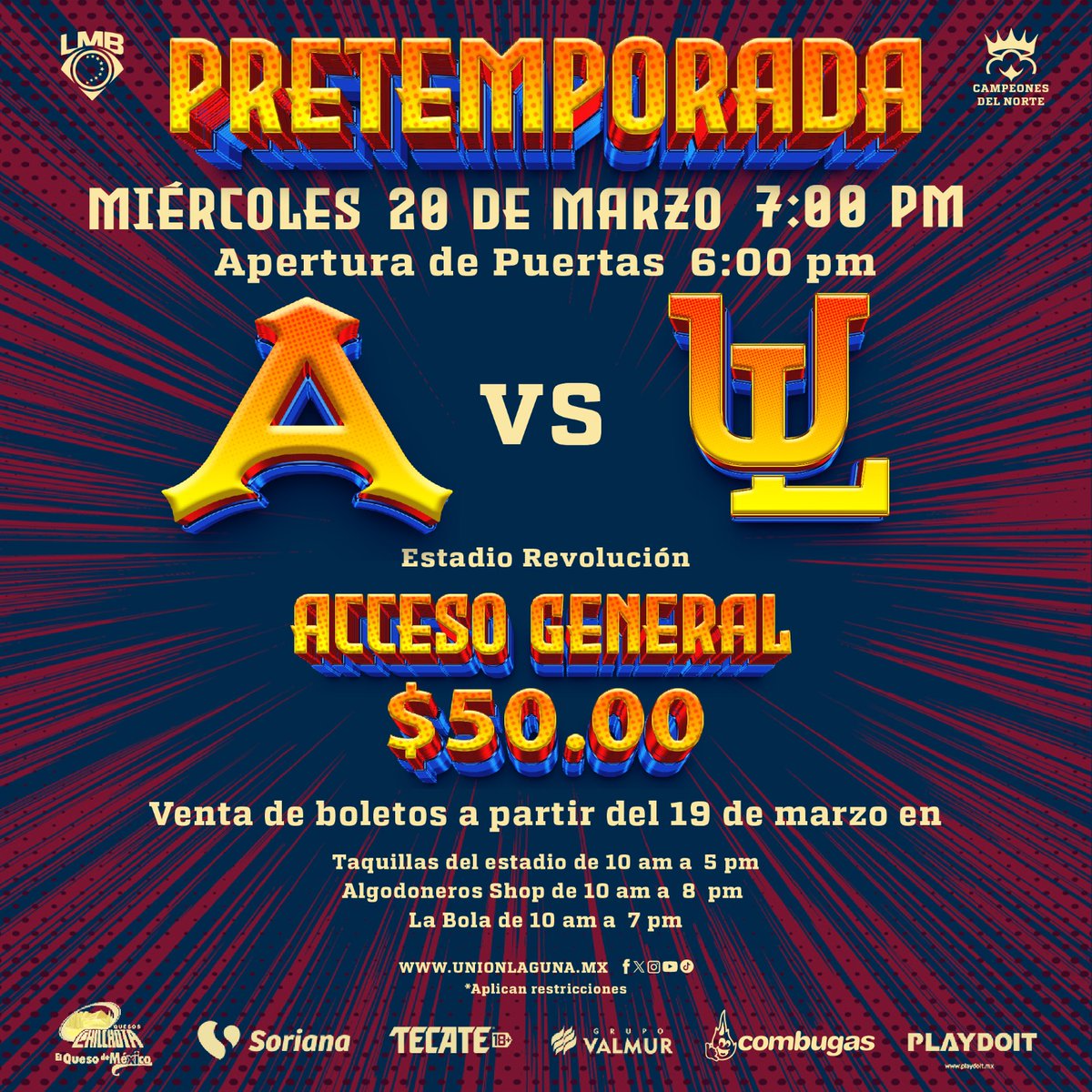 Algodoneros Unión Laguna tweet media