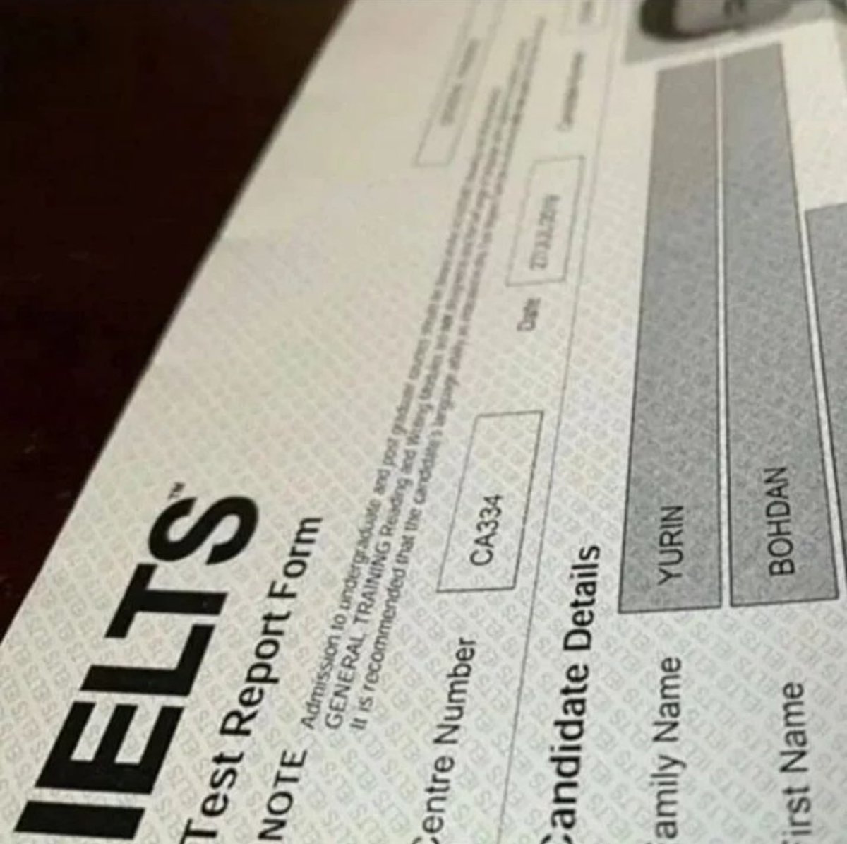 نصدر شهادات ايلتس رسمية و معتمده صادره من ال British council دون الحاجه للاختبار 

الشهاده رسميه لها TRF و Candidate number تكون مسجله في موقع ال British council🇬🇧

نظاميه ١٠٠% و تستطيع ان تتأكد منها في الموقع بيدك🌐.