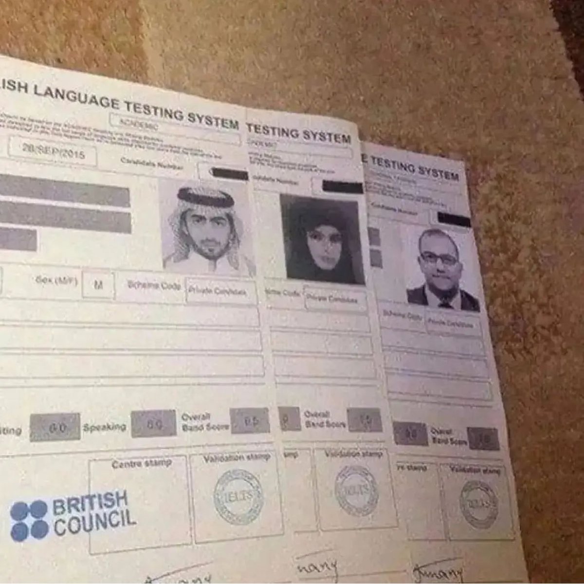 نصدر شهادات ايلتس رسمية و معتمده صادره من ال British council دون الحاجه للاختبار 

الشهاده رسميه لها TRF و Candidate number تكون مسجله في موقع ال British council🇬🇧

نظاميه ١٠٠% و تستطيع ان تتأكد منها في الموقع بيدك🌐.